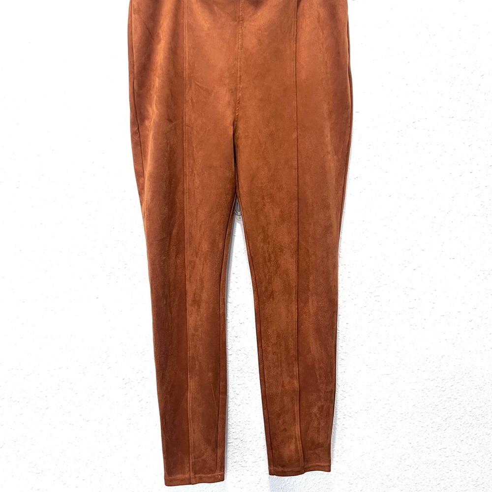 Simply Vera Vera Wang Rich Brown Garment‎ suede large